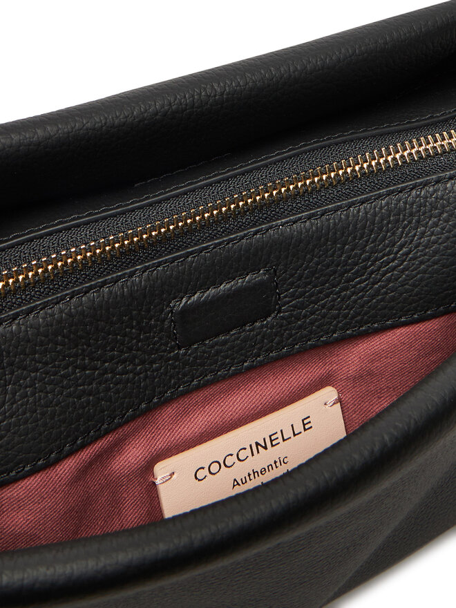 Coccinelle Τσάντα Coccinelle M50 Boheme Grana Double E1 M50 58 01 01 Μαύρο