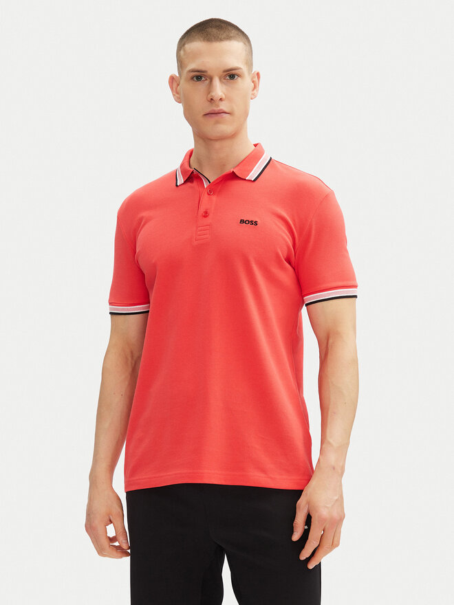 BOSS BOSS Polo Paddy 50469055 Rojo Regular Fit