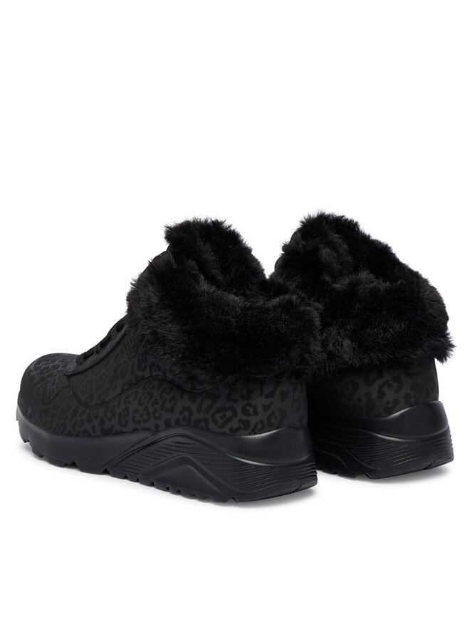Skechers Schnürschuhe Skechers Uno Lite 310362L BBK Schwarz