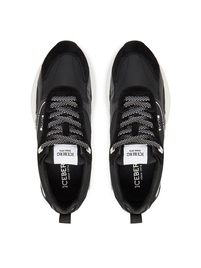 Iceberg Sneakersy Iceberg IU1758 Černá