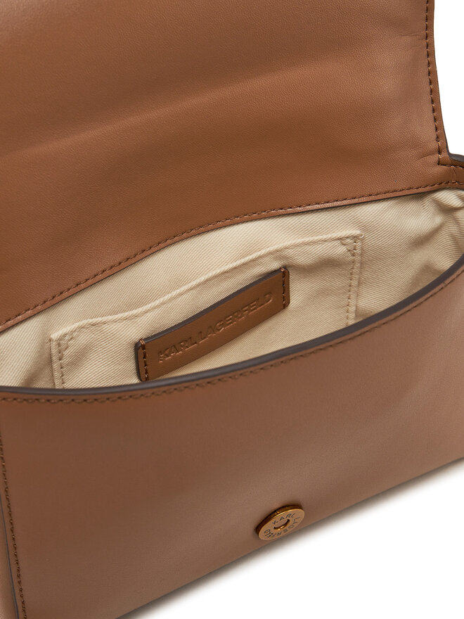 KARL LAGERFELD Ročna torba KARL LAGERFELD A1W30174 Rjava