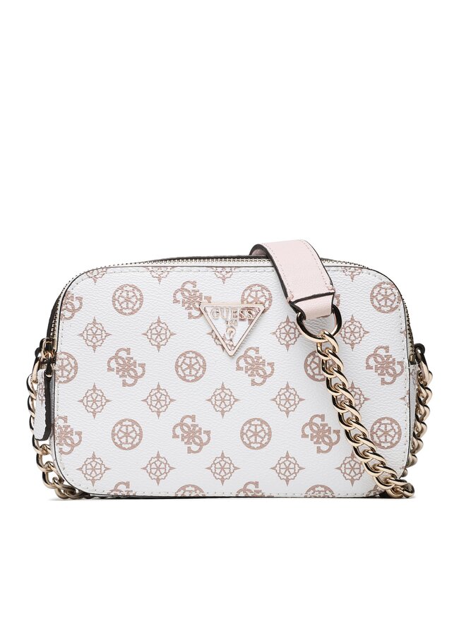 Guess Ročna torba Guess Noelle (PT) HWPT78 79140 Bela
