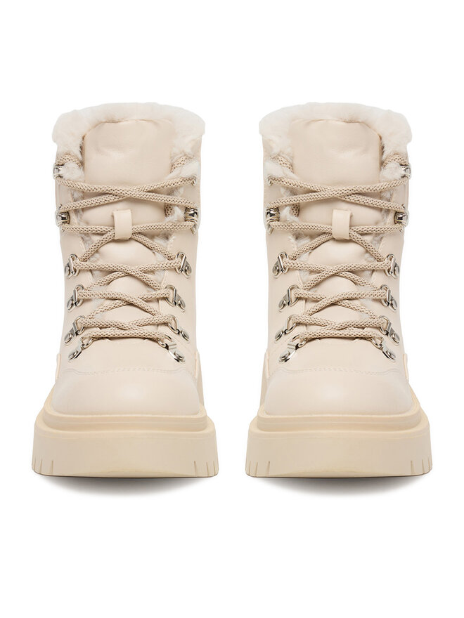 DeeZee Schnürschuhe DeeZee 13116-4 Écru