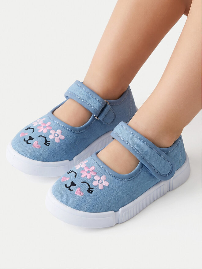 DeeZee Hausschuhe DeeZee CEO-CSS20607-02 Blau