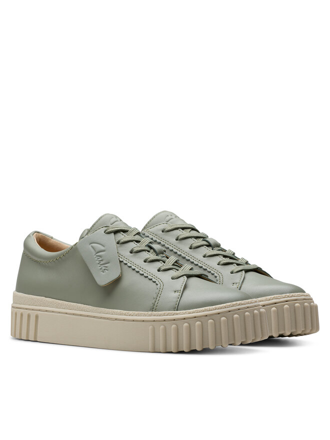 Clarks Sneakersy Clarks Mayhill Walk 26181208 Zielony
