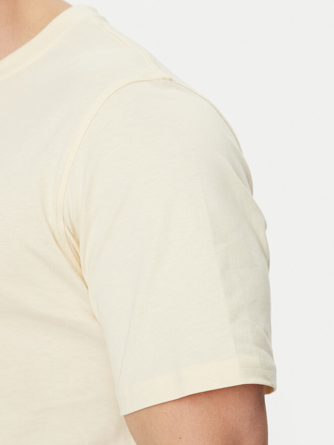 Jack&Jones Jack&Jones Marškinėliai Frederiksberg 12278266 Écru Regular Fit