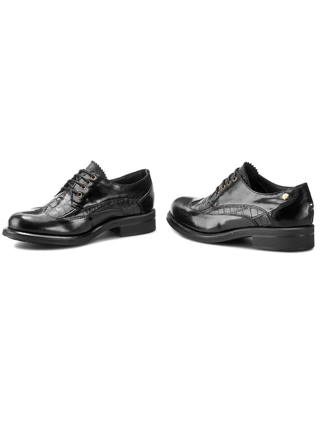 Tommy Hilfiger Oxford Schuhe Tommy Hilfiger Bologna 2C1 FW56821783 Schwarz