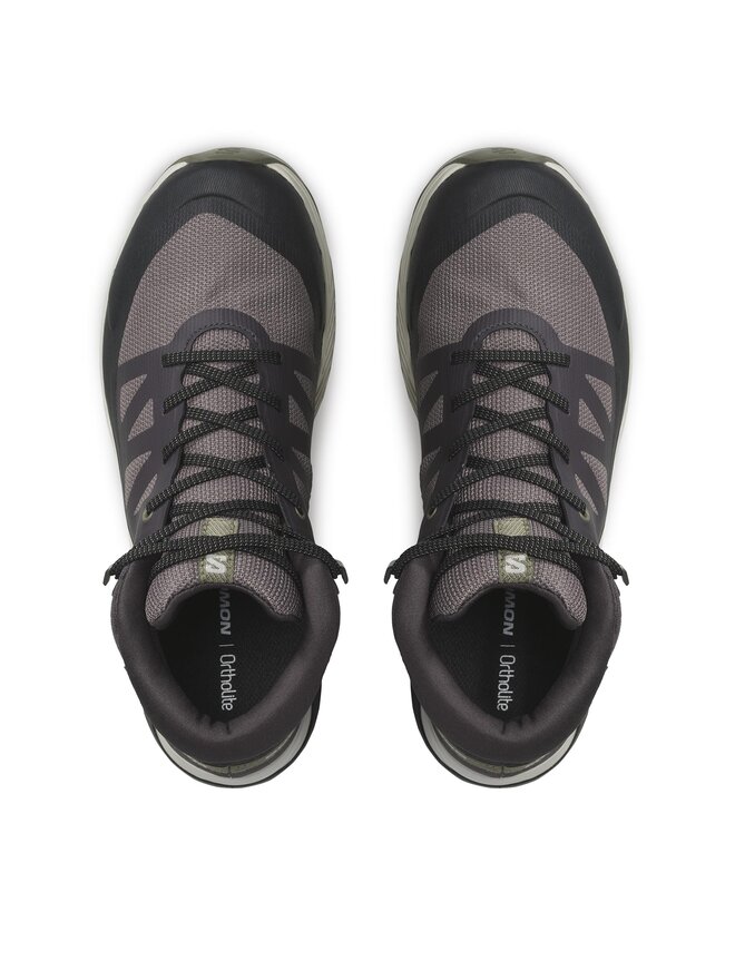 Salomon Παπούτσια πεζοπορίας Salomon Outrise Mid Gtx W GORE-TEX L47160700 Μαύρο