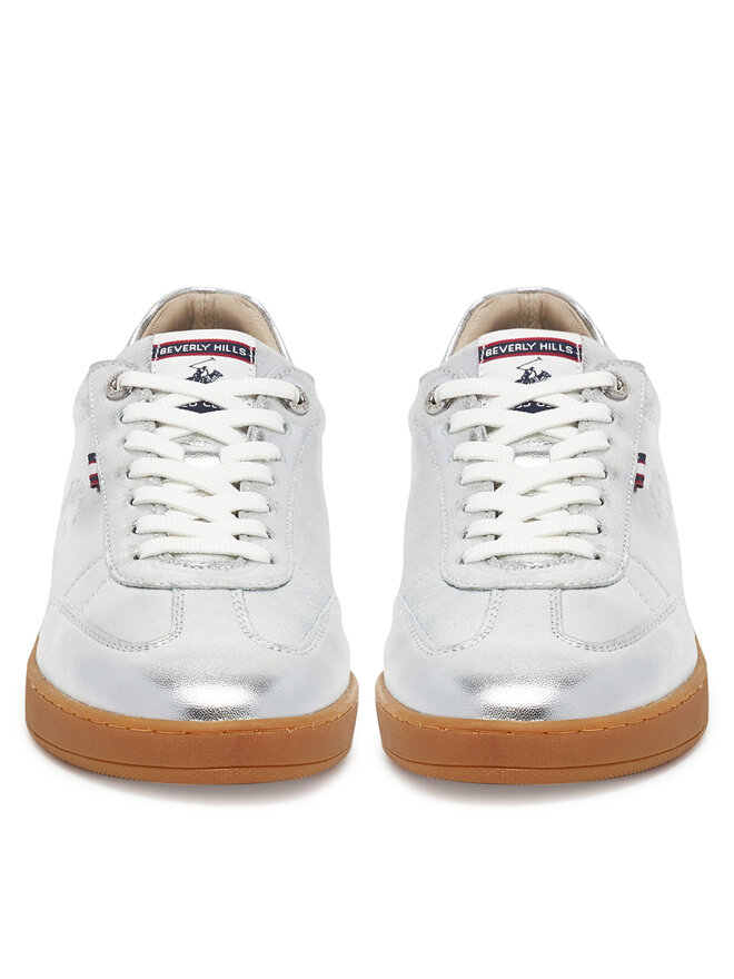 Beverly Hills Polo Club Sneakersy Beverly Hills Polo Club WI44-VOUN-02 Strieborná