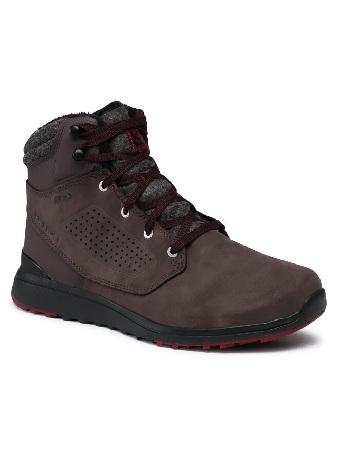 Chaussures de trekking Salomon Utility Winter Cs Wp 407975 28 V0 Marron chaussures
