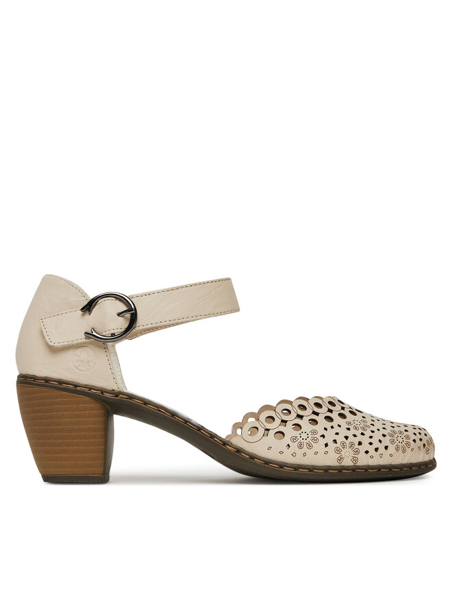 Rieker Pantofi Rieker 40902-60 Bej
