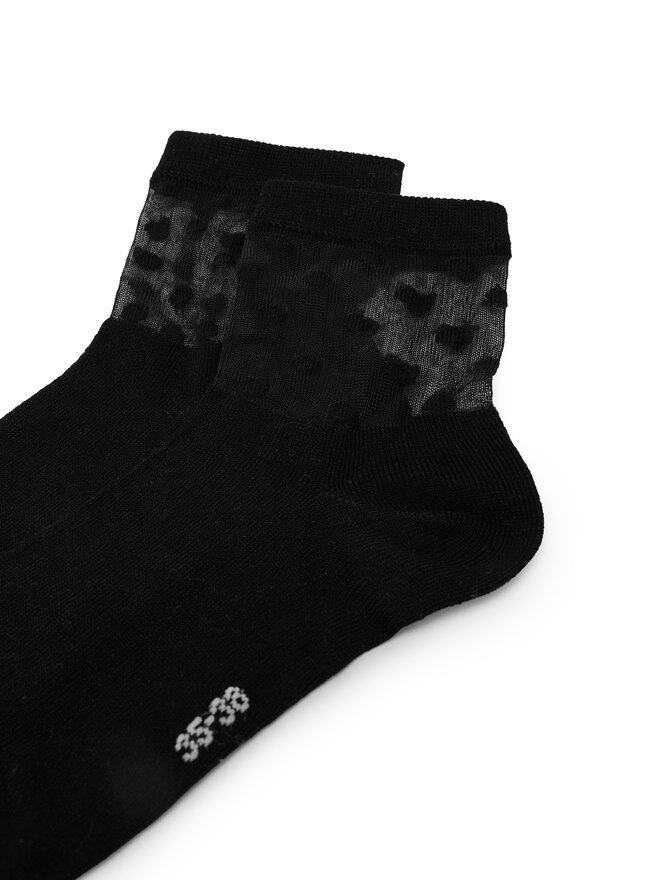 Nine West Calcetines Nine West KR_NW_STREET_W_SS25 (2 PACK) Negro