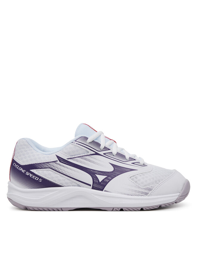 Mizuno Buty halowe Mizuno Cyclone Speed 5 V1GC258035 Biały