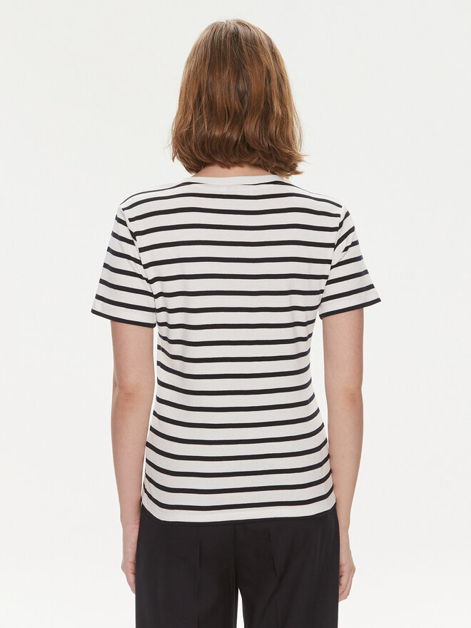 Tommy Hilfiger Tommy Hilfiger Marškinėliai New Cody WW0WW40584 Écru Slim Fit
