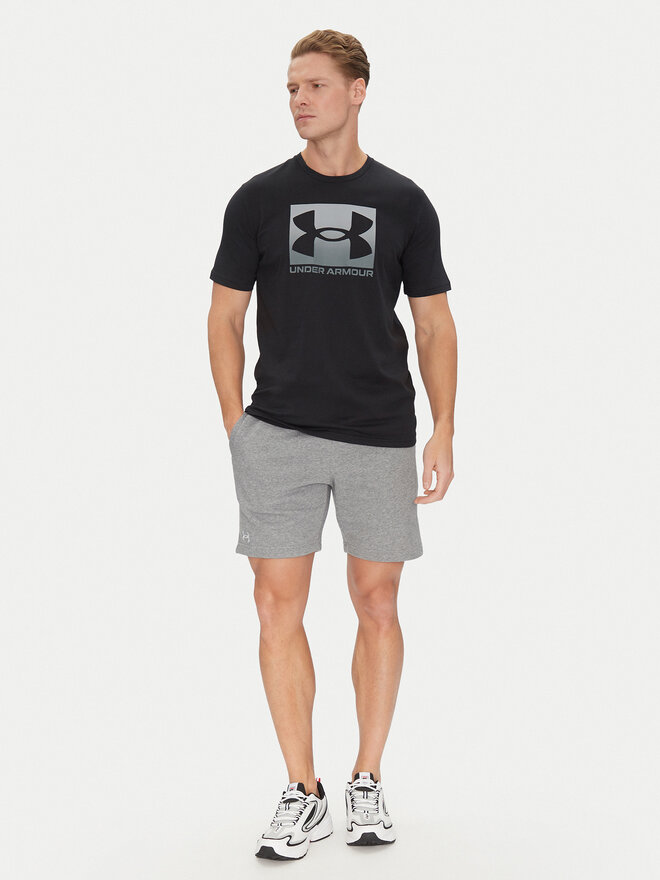 Under Armour Under Armour Футболка Boxed Sports 1386793 Чорний Loose Fit