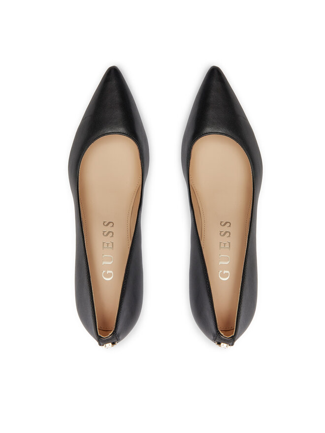 Guess Lodičky Guess Dabbey FLTDAB LEA08 Černá