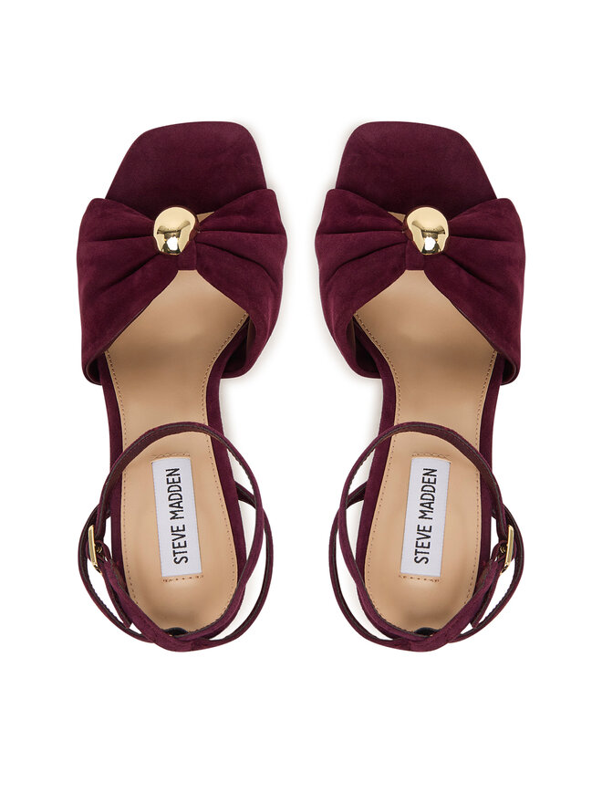 Steve Madden Босоніжки Steve Madden 11005242 Бордовий