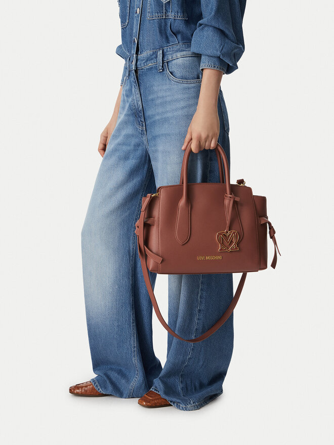 LOVE MOSCHINO Handtasche LOVE MOSCHINO JC4055PP1PLL0200 Braun