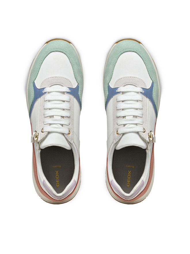 Geox Sneakers Geox D Bulmya D36NQB 01122 C1548 Alb