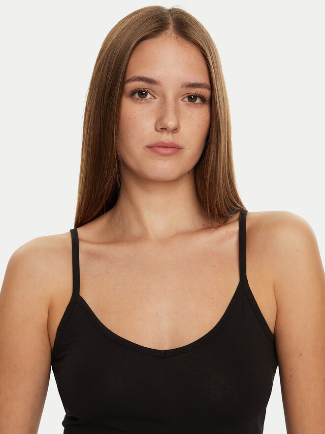 Vero Moda Vero Moda 2 marškinėlių komplektas 10171122 Juoda Slim Fit