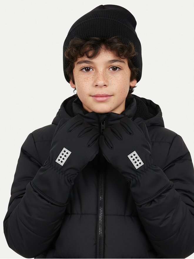 LEGO Mănuși pentru copii LEGO Lwatlin 705 22863 Negru