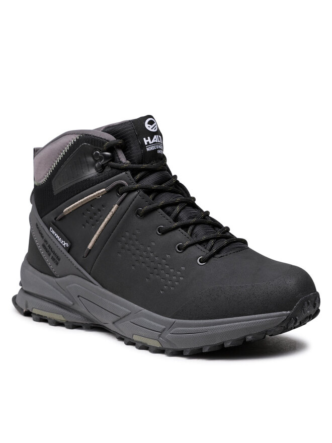Halti Trekingová obuv Halti Hakon Mid Dx Trekking Shoe 054-2700 Černá