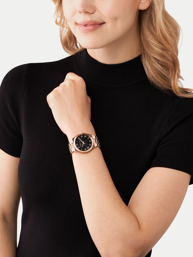 Michael Kors Zegarek Michael Kors Lennox MK7392 Różowy