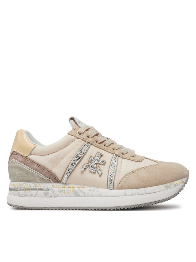 Premiata Сникърси Premiata Conny VAR 6671 Екрю