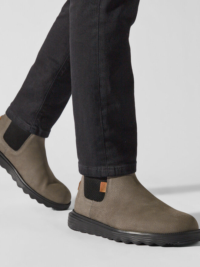 Hey Dude Челсі Hey Dude Branson Boot M Craft Leather 40187-030 Сірий