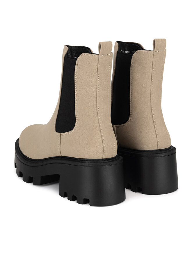 DeeZee Боти тип челси DeeZee WYL3949-1A Бежов