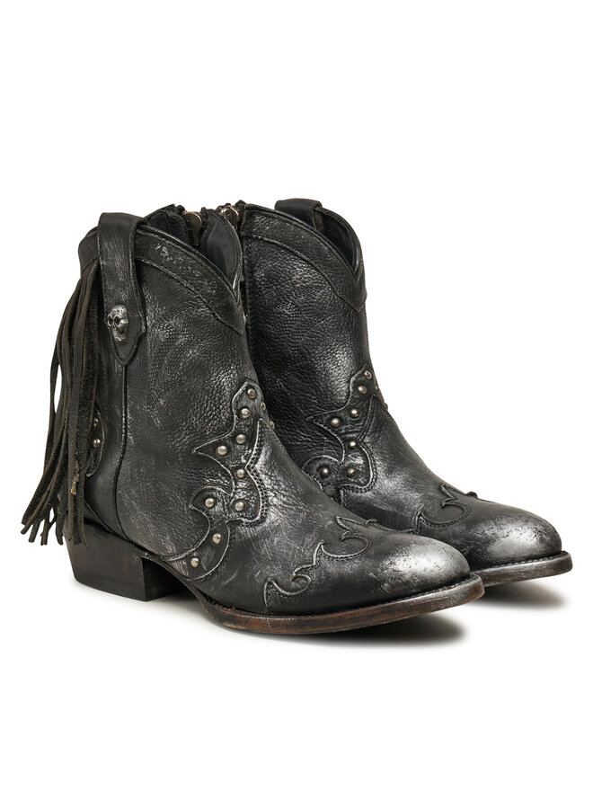 NEW ROCK Kowbojki NEW ROCK M-WSTM003-S1 Czarny