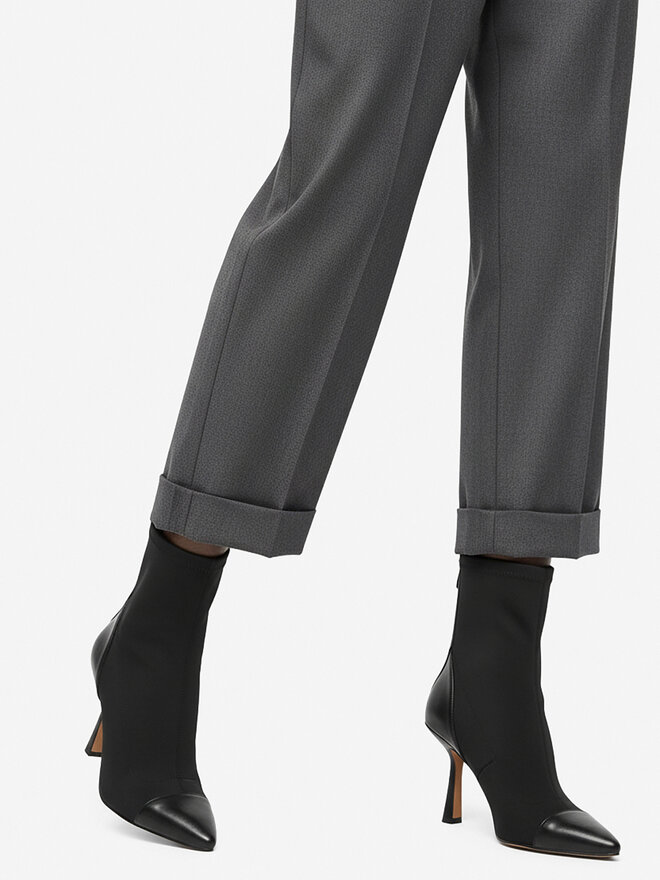 Nine West Ботильйони Nine West CEO-NOURA-01 Чорний