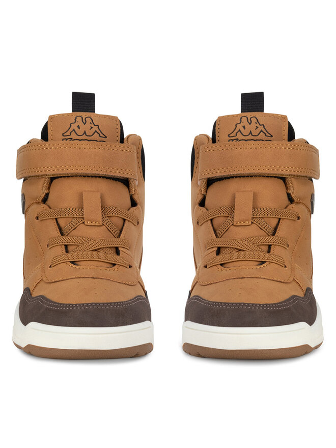 Kappa Μποτίνια Kappa AW24-3C042 Καφέ