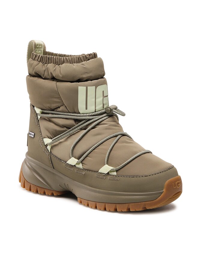 Ugg Čizme za snijeg Ugg W Yose Puffer Mid 1131978 Zelena