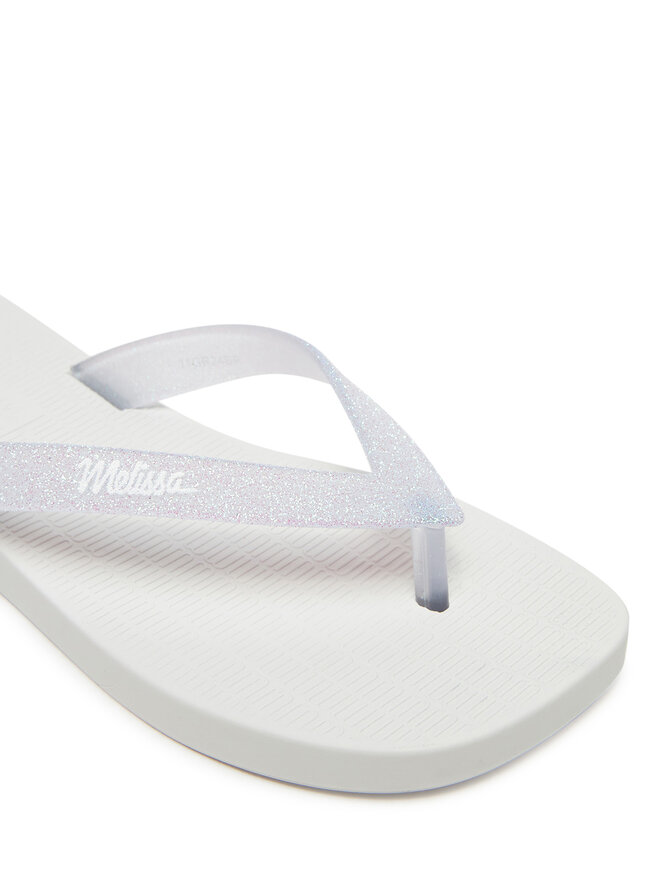 Melissa Σαγιονάρες Melissa Mini Melissa Sun Long Beach II Inf 36100 Λευκό
