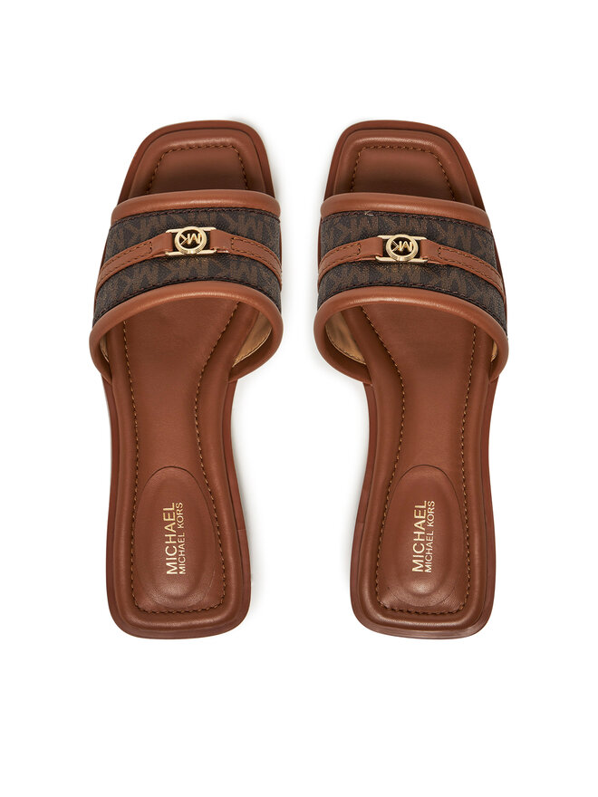 MICHAEL Michael Kors Шльопанці MICHAEL Michael Kors Mandy 40R5MAFS1B Коричневий