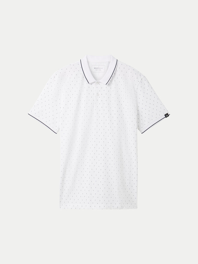 Tom Tailor Denim Tom Tailor Denim Poloshirt 1040465 Weiß Regular Fit