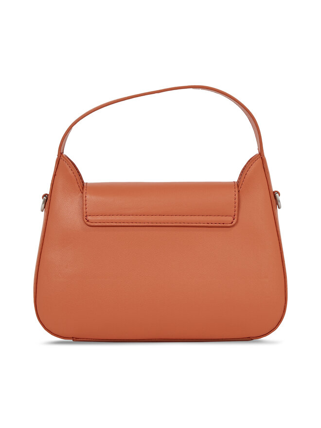 Calvin Klein Ročna torba Calvin Klein Re-Lock Crossbody W/Flap Sm K60K610770 Rjava