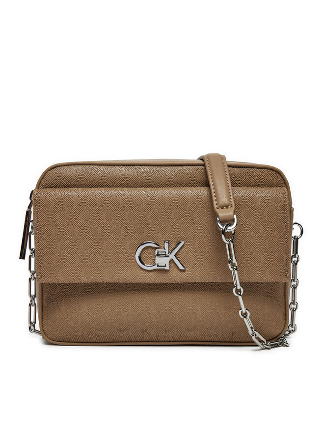 Calvin Klein Ročna torba Calvin Klein Ck Camera Bag W/Pocket_Mono K60K613140 Rjava
