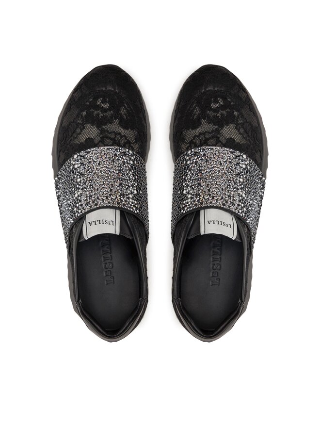 Le Silla Sneakersy Le Silla Reiko 6846N040ZGPPLAC001 Černá