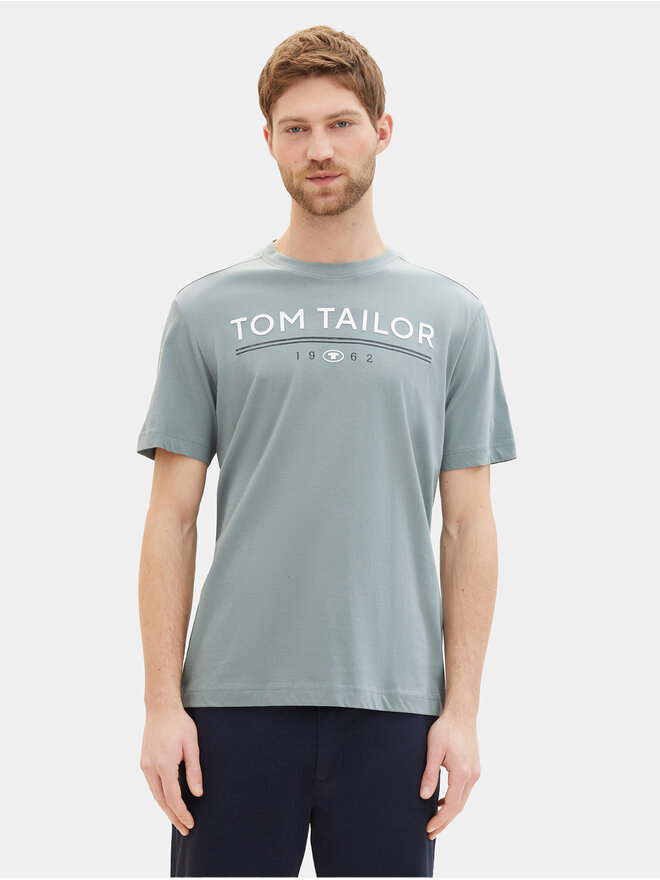 Tom Tailor Tom Tailor Marškinėliai 1040988 Pilka Regular Fit