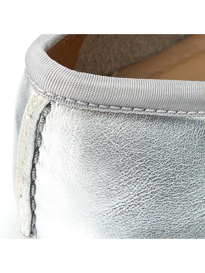 Clarks Ballerinas Clarks Freckle Ice 261140454 Silberfarben