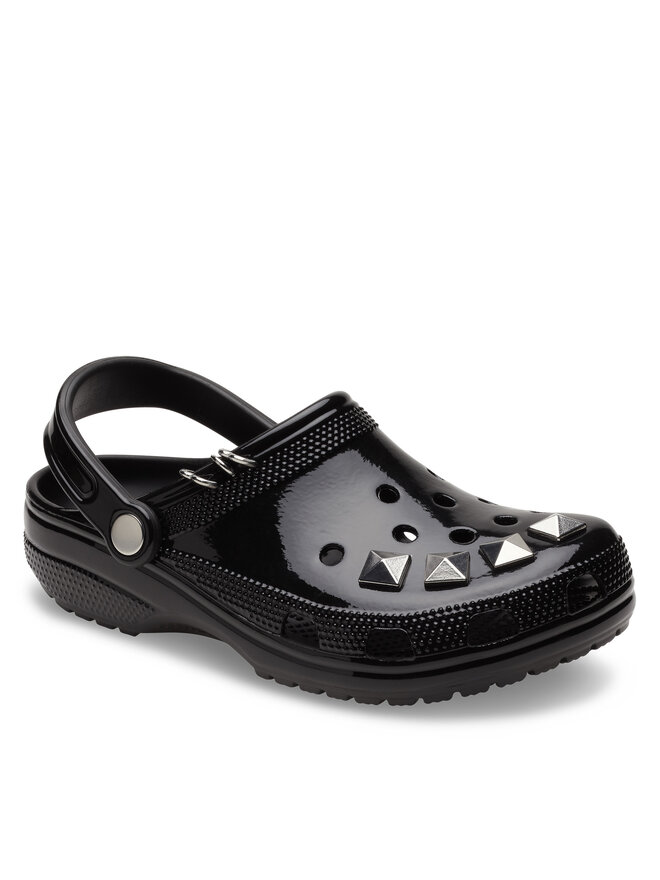 Crocs Şlapi Crocs Classic Studded Clog 210390 Negru