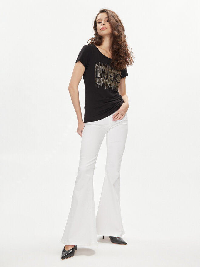 Liu Jo Liu Jo Camiseta VA4154 JS360 Negro Regular Fit