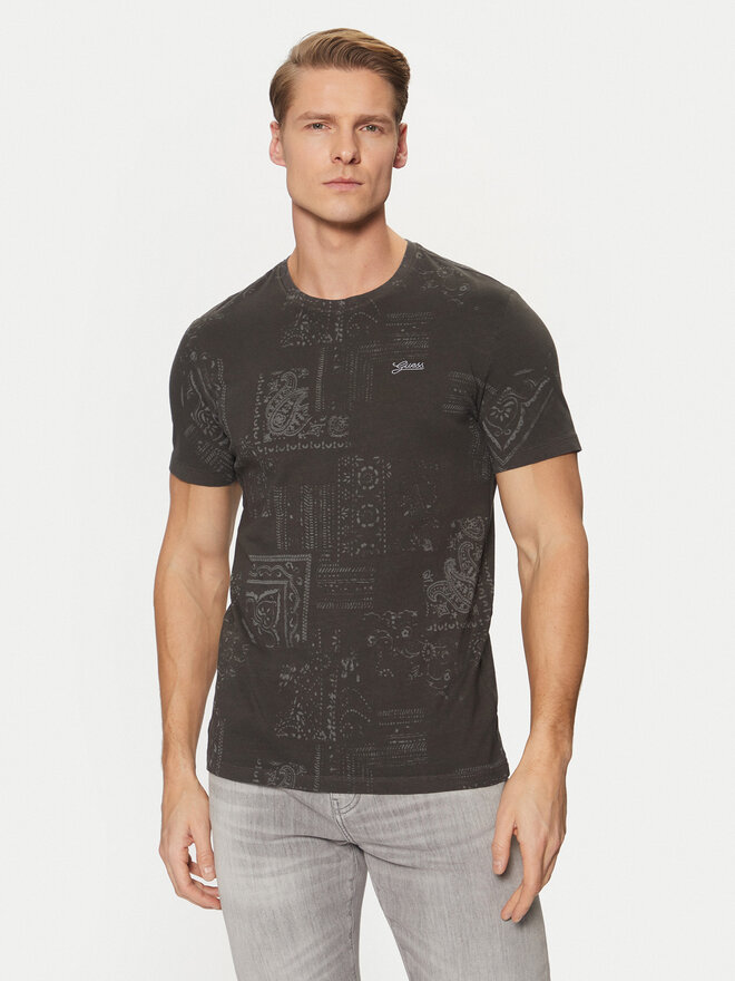 Guess Guess Camiseta M5RI09 I3Z14 De color Slim Fit