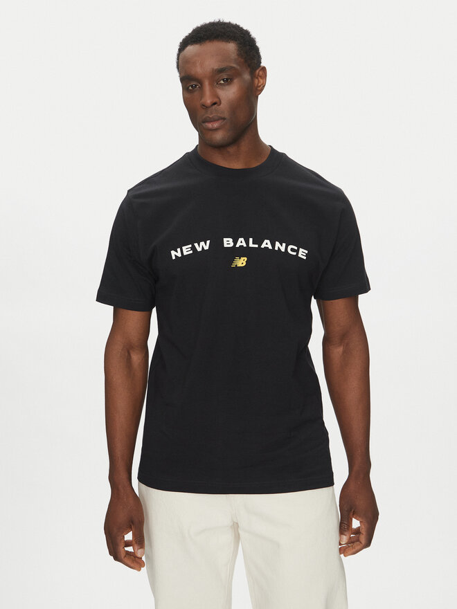 New Balance New Balance T-Shirt Reimagined Graphic MT51506 Μαύρο Relaxed Fit