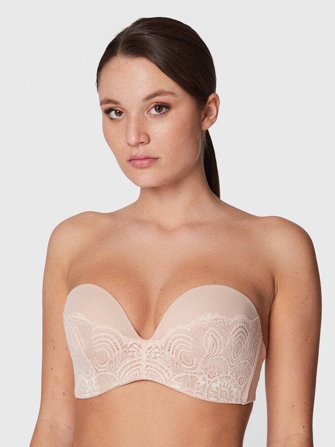 Wonderbra Wonderbra Бюстгальтер бардотка WB000BHO Бежевий
