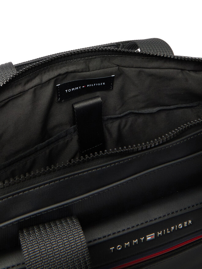 Tommy Hilfiger Laptoptasche Tommy Hilfiger Th Foundation Computer Bag AM0AM14158 Schwarz