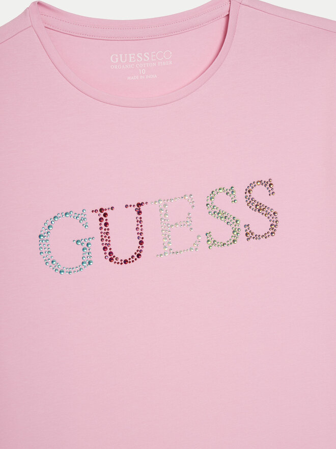 Guess Guess T-Shirt J5GI38 J1314 Ροζ Regular Fit