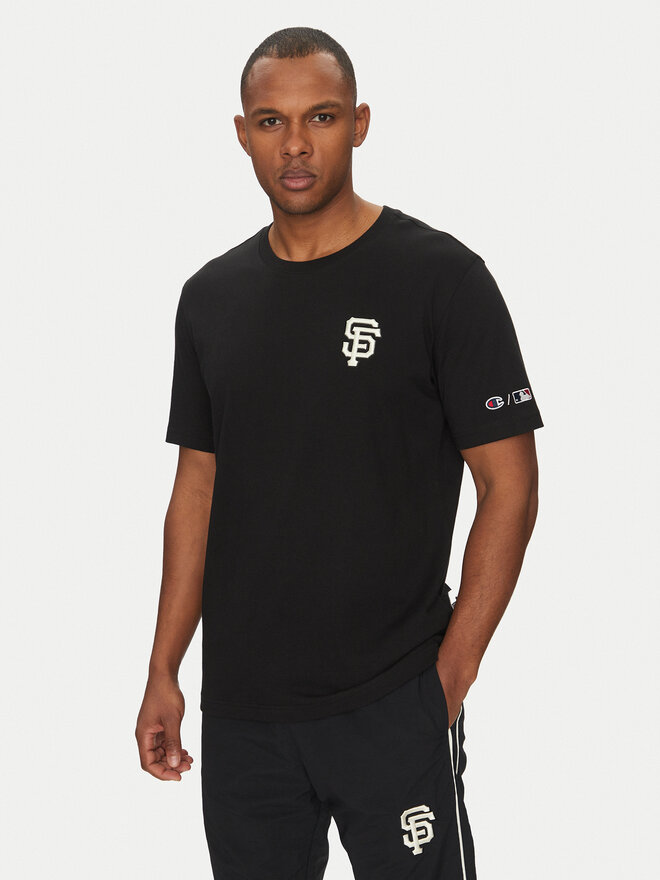 Champion Champion Marškinėliai 221037 Juoda Standard Fit
